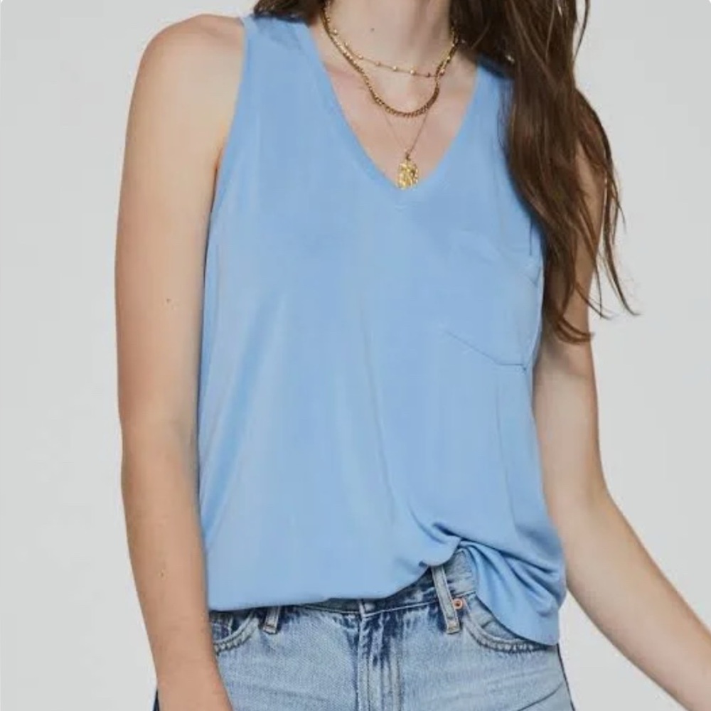 Another Love Sky Blue Tank Top